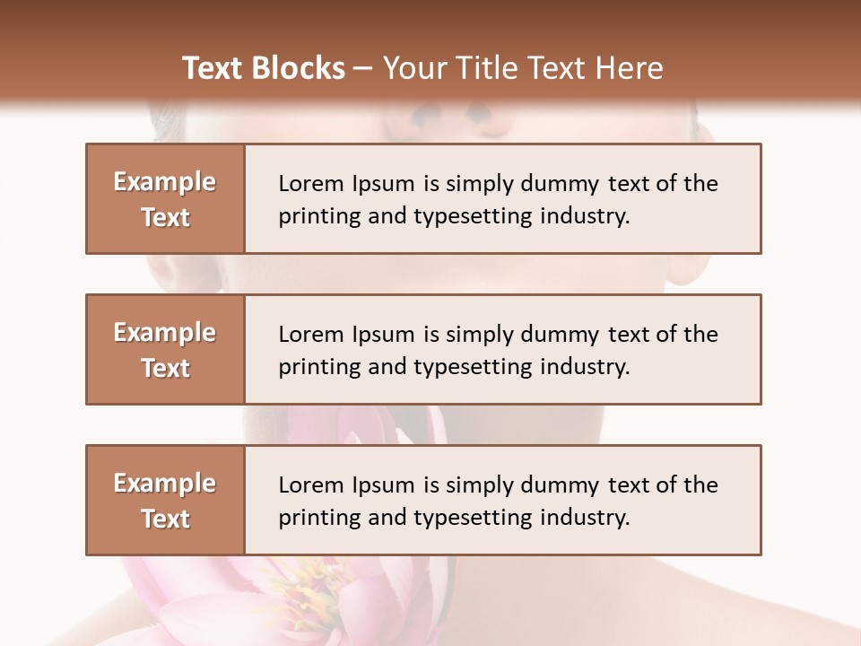 Skin People Elegance PowerPoint Template