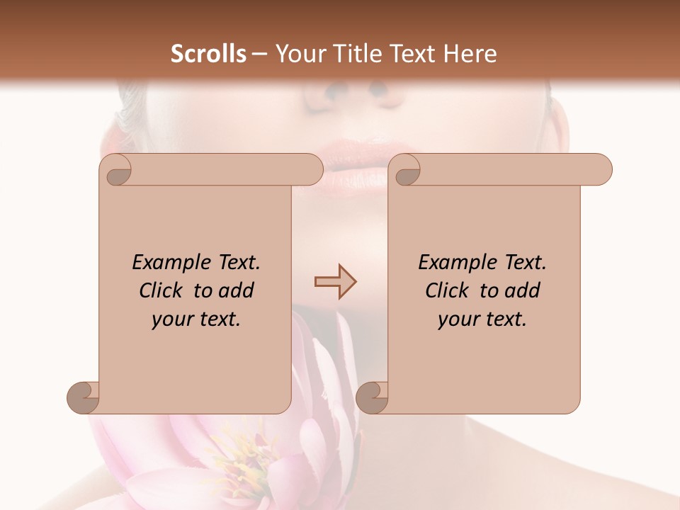 Skin People Elegance PowerPoint Template
