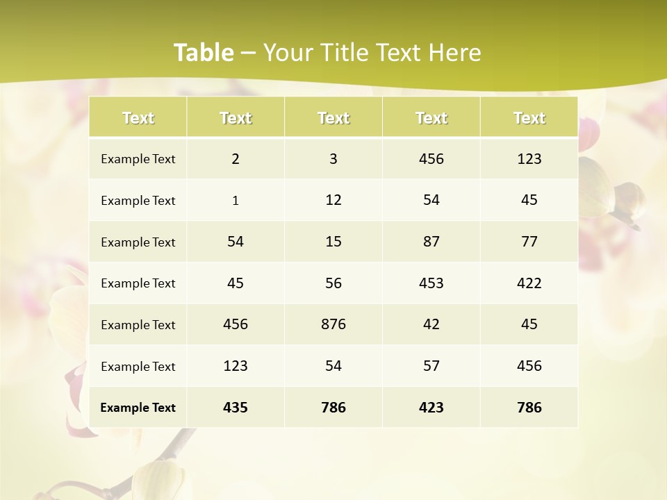 Nature Light Bokeh PowerPoint Template