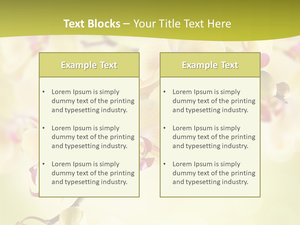 Nature Light Bokeh PowerPoint Template