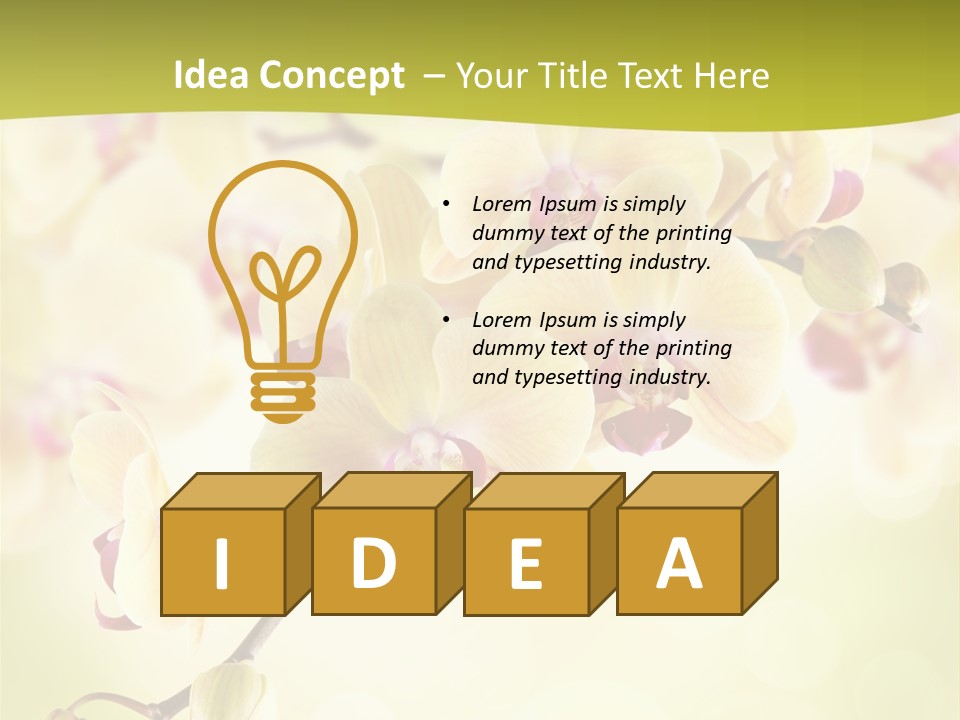 Nature Light Bokeh PowerPoint Template