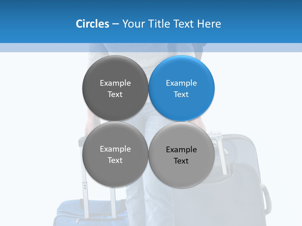 Tourist Travelling Lady PowerPoint Template