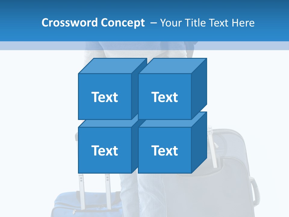 Tourist Travelling Lady PowerPoint Template