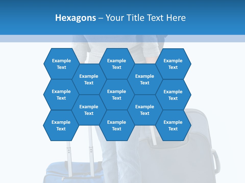 Tourist Travelling Lady PowerPoint Template