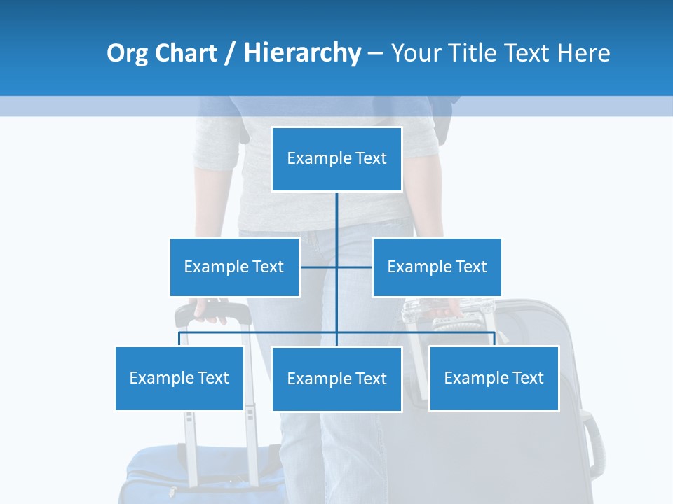 Tourist Travelling Lady PowerPoint Template