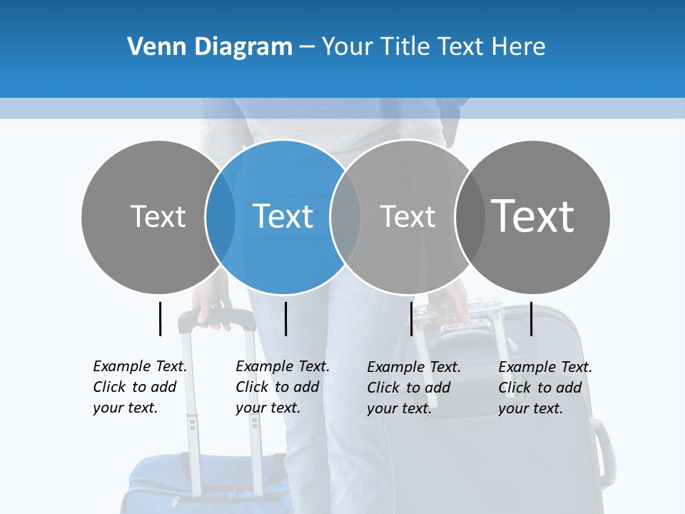 Tourist Travelling Lady PowerPoint Template