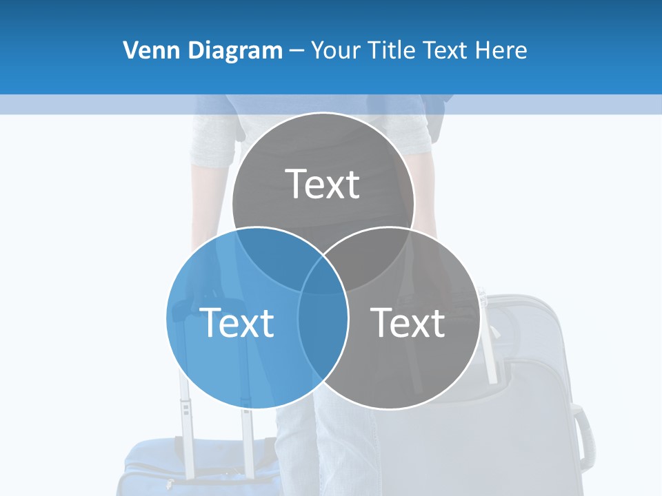 Tourist Travelling Lady PowerPoint Template