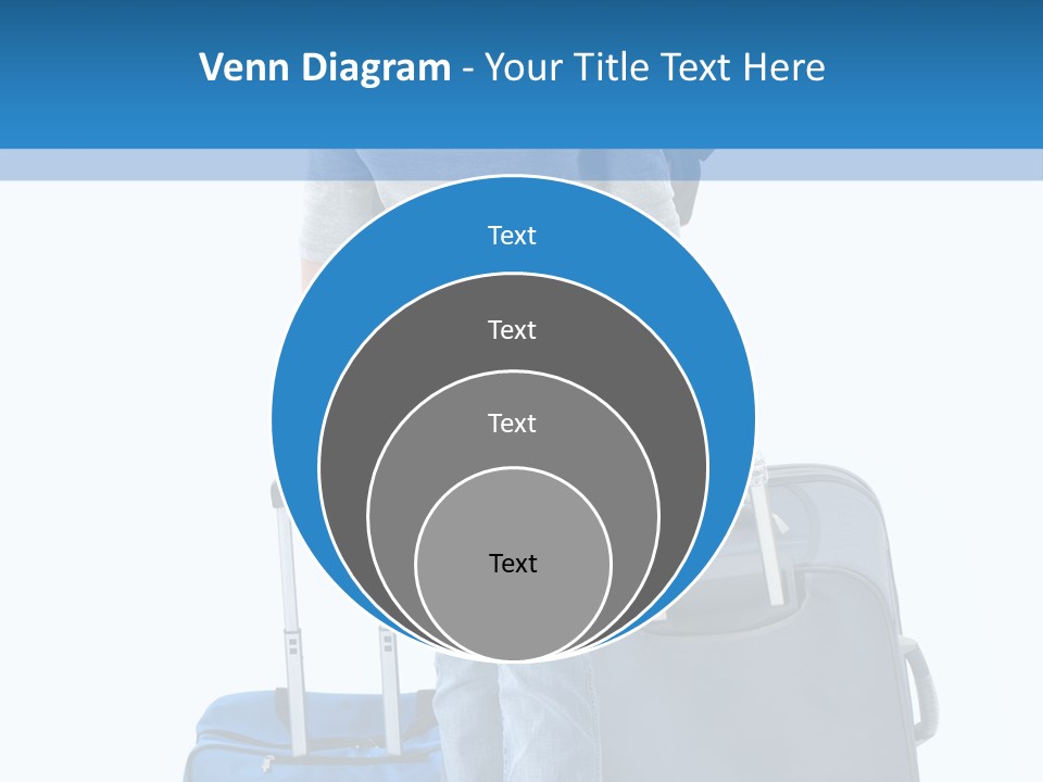 Tourist Travelling Lady PowerPoint Template