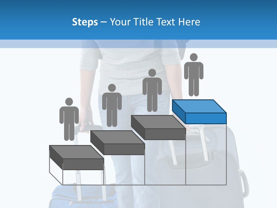 Tourist Travelling Lady PowerPoint Template