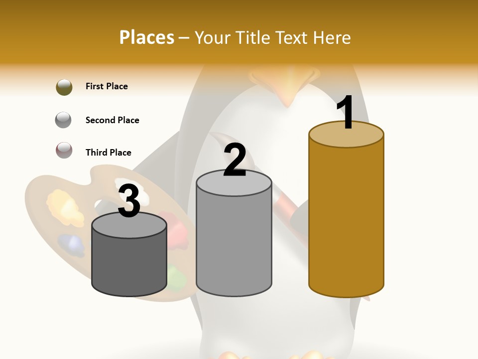 Paint Artist Painter PowerPoint Template