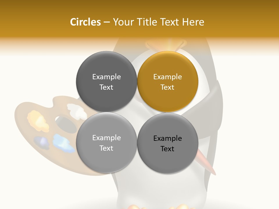 Paint Artist Painter PowerPoint Template