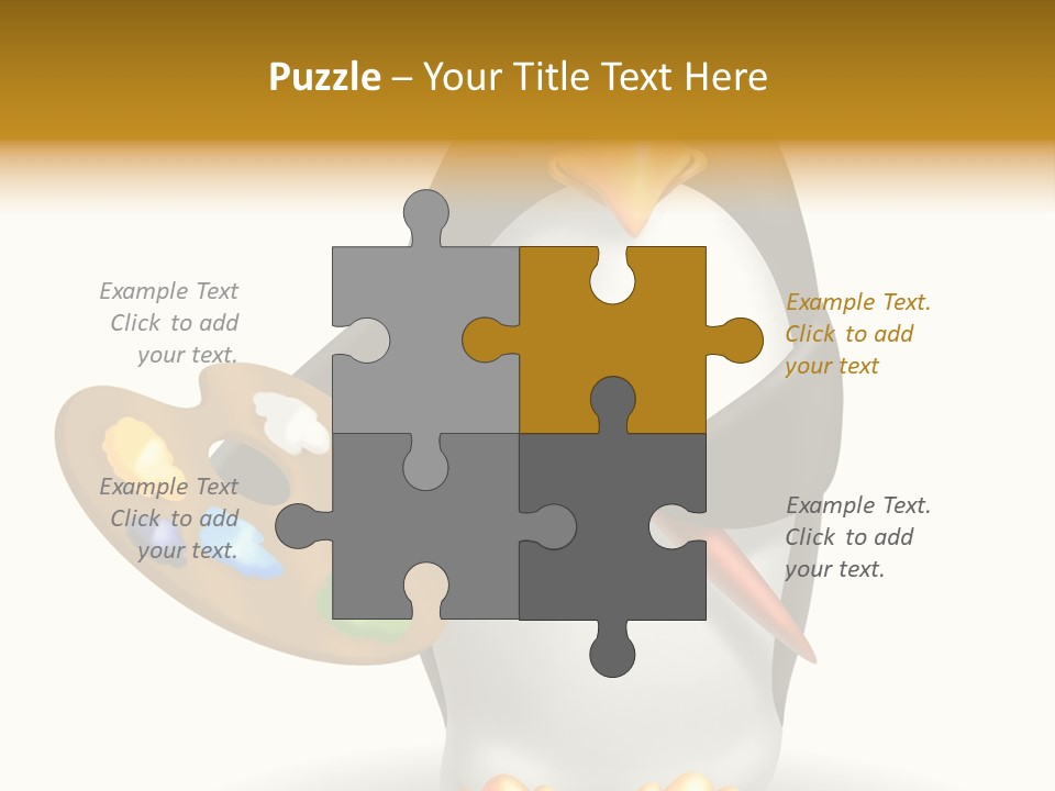 Paint Artist Painter PowerPoint Template