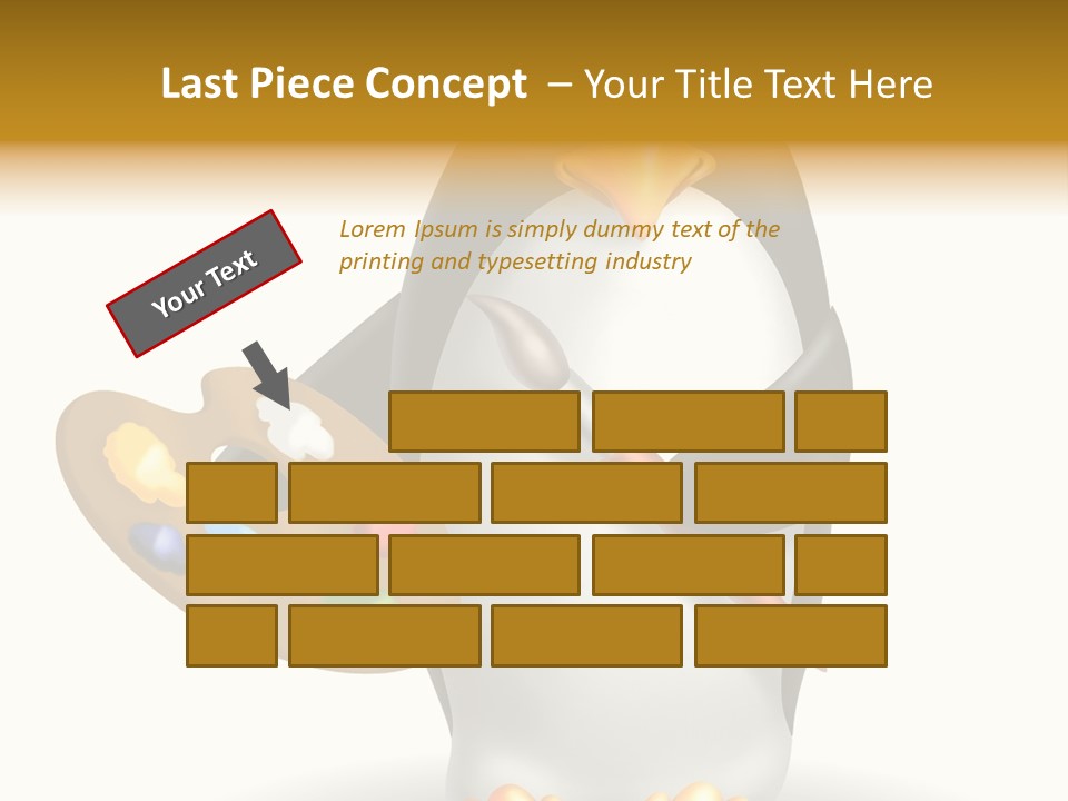 Paint Artist Painter PowerPoint Template