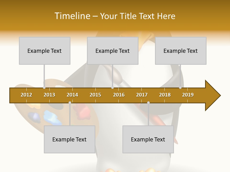Paint Artist Painter PowerPoint Template