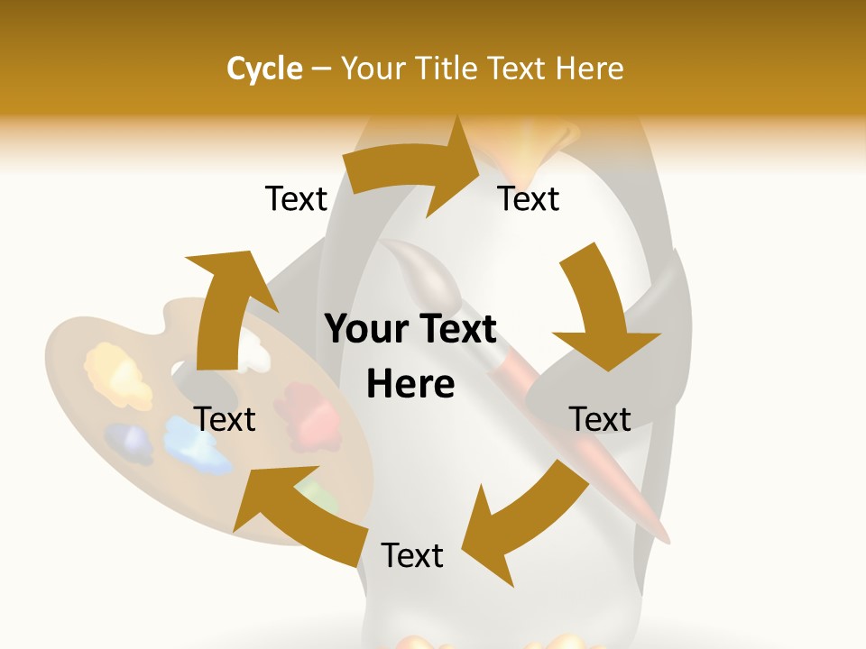 Paint Artist Painter PowerPoint Template