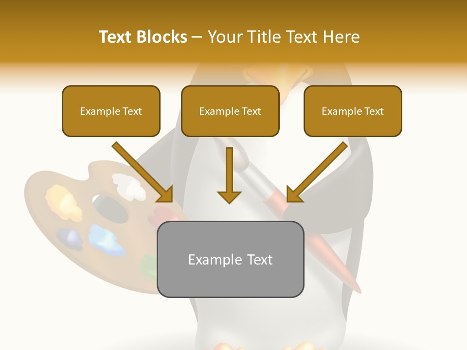 Paint Artist Painter PowerPoint Template