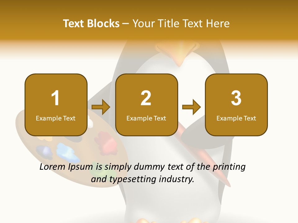 Paint Artist Painter PowerPoint Template