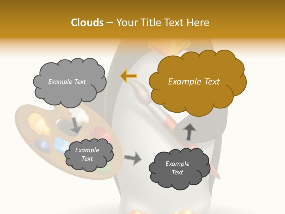 Paint Artist Painter PowerPoint Template