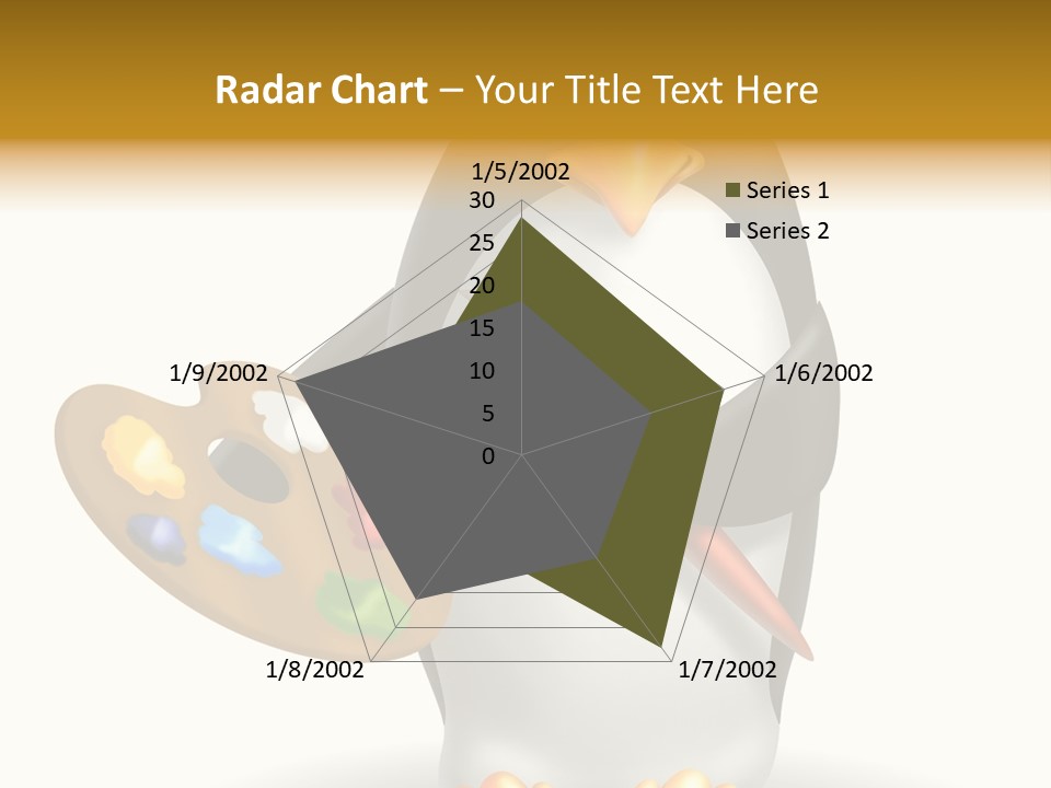 Paint Artist Painter PowerPoint Template