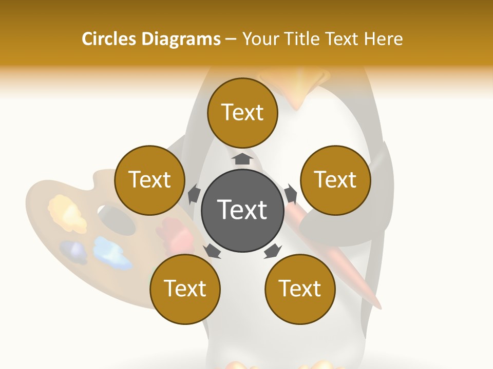 Paint Artist Painter PowerPoint Template