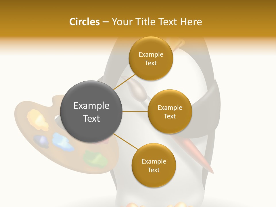 Paint Artist Painter PowerPoint Template