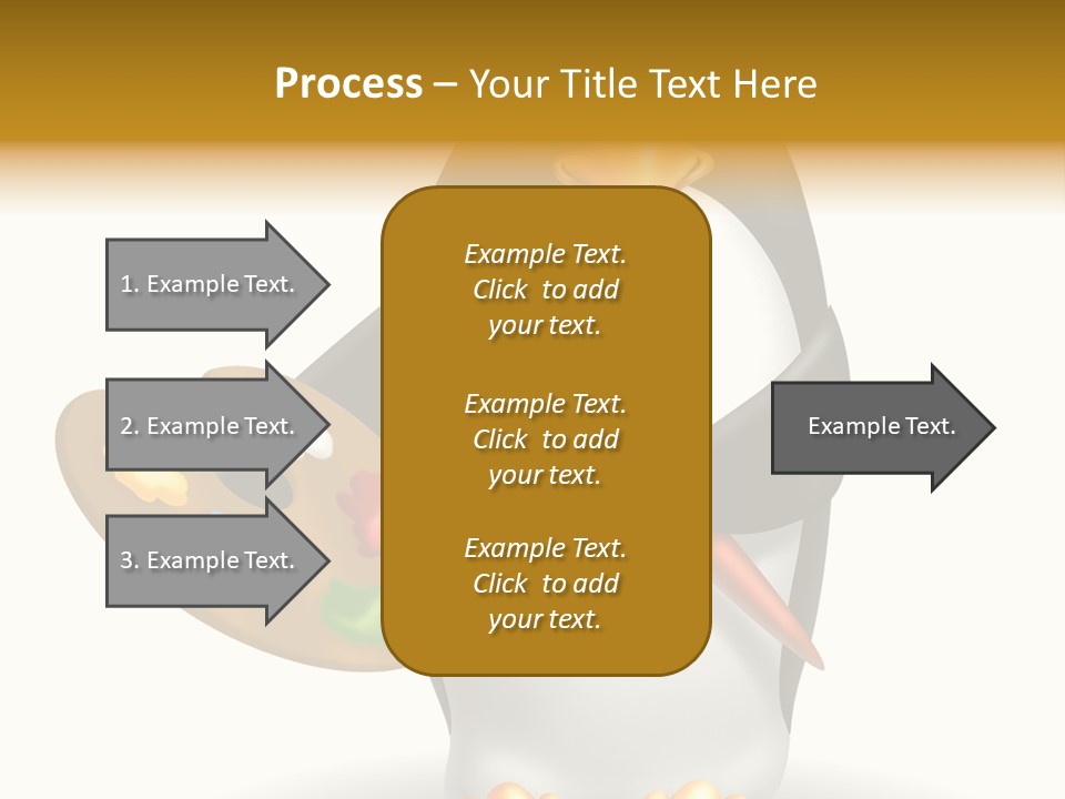 Paint Artist Painter PowerPoint Template