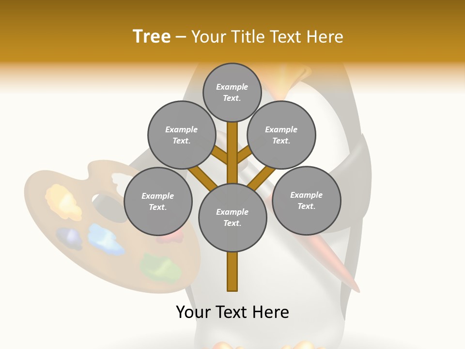 Paint Artist Painter PowerPoint Template