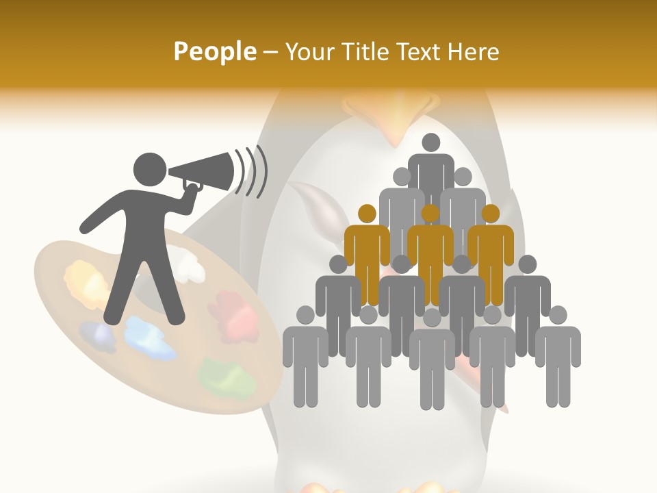 Paint Artist Painter PowerPoint Template