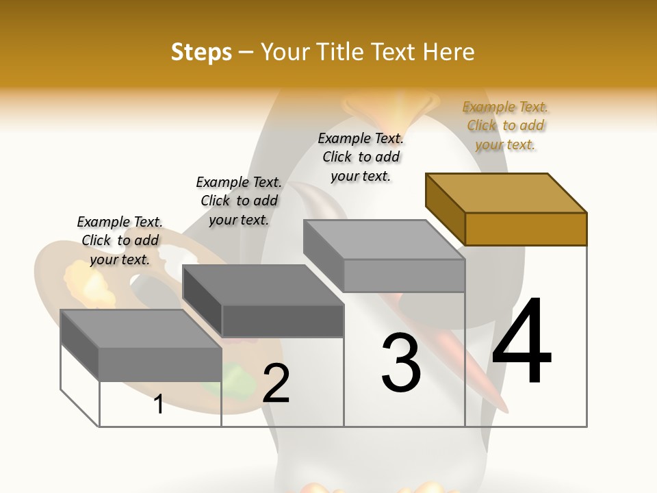 Paint Artist Painter PowerPoint Template