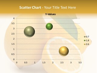 Yellow Isolated Healthy PowerPoint Template