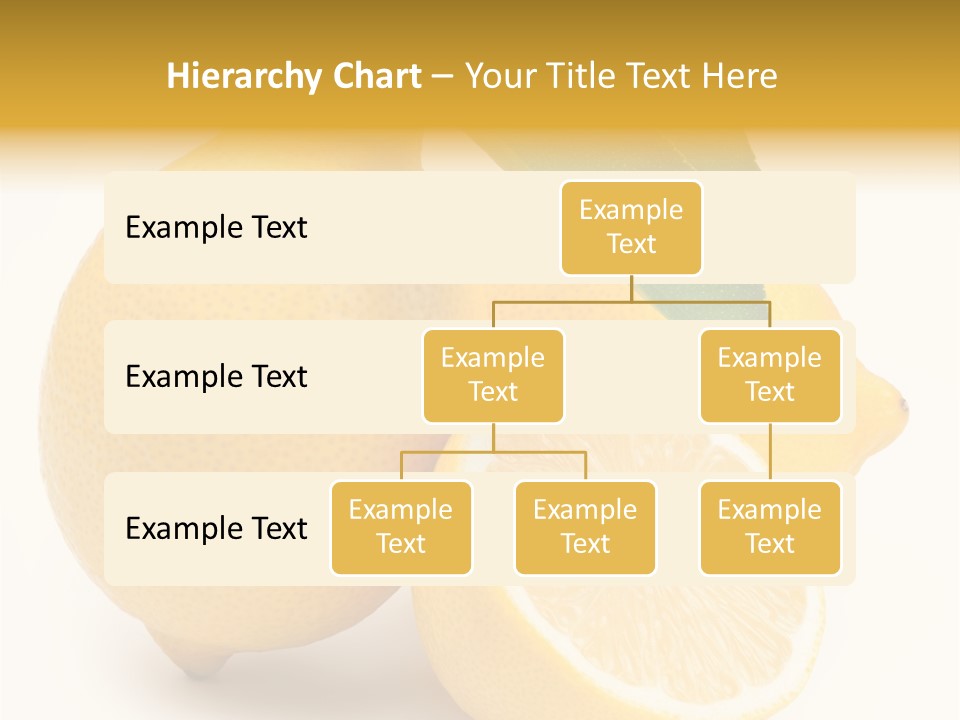 Yellow Isolated Healthy PowerPoint Template