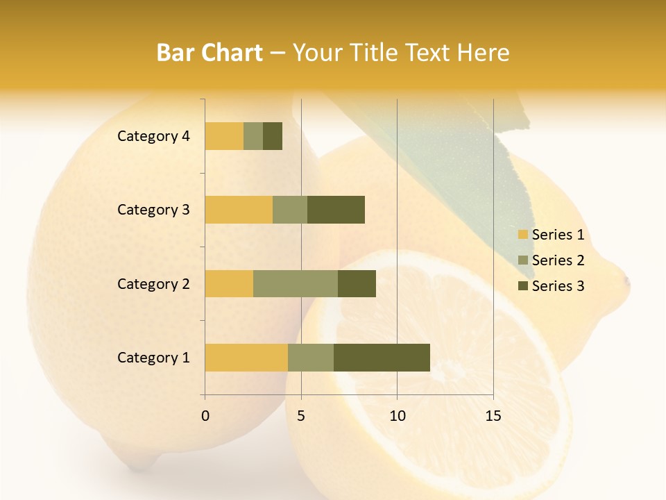 Yellow Isolated Healthy PowerPoint Template
