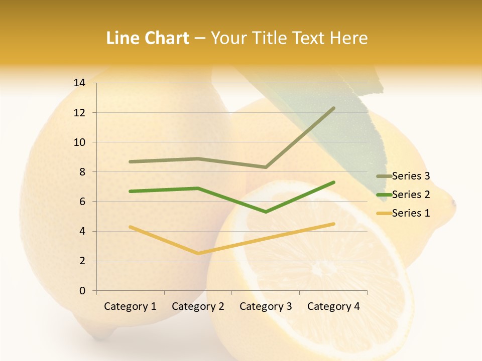 Yellow Isolated Healthy PowerPoint Template