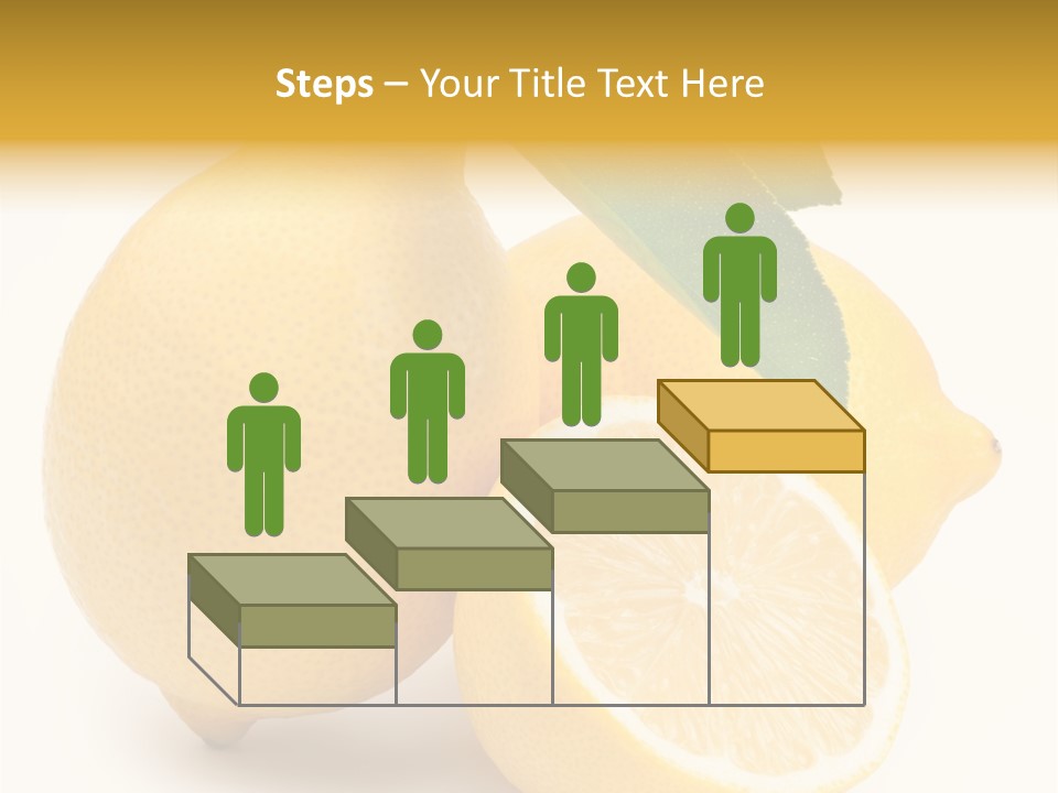 Yellow Isolated Healthy PowerPoint Template