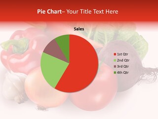 Food Isolated Group PowerPoint Template