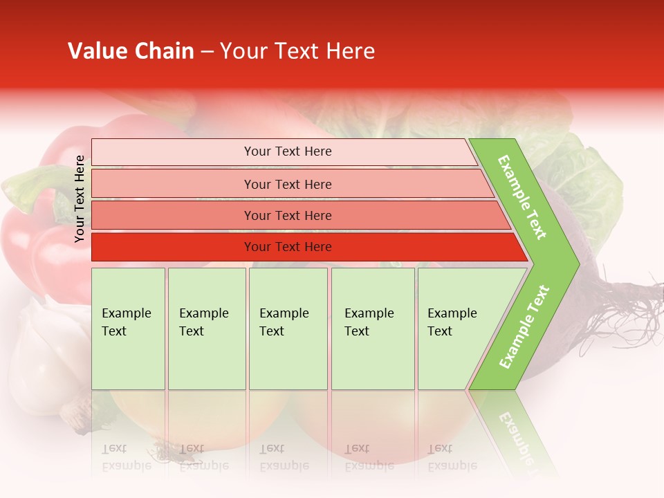 Food Isolated Group PowerPoint Template