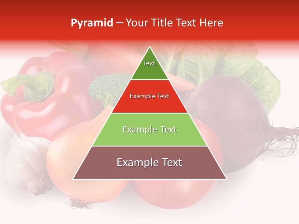 Food Isolated Group PowerPoint Template