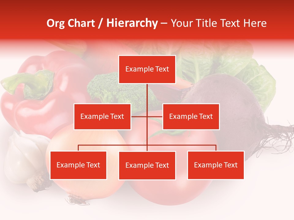 Food Isolated Group PowerPoint Template