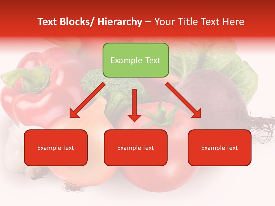 Food Isolated Group PowerPoint Template