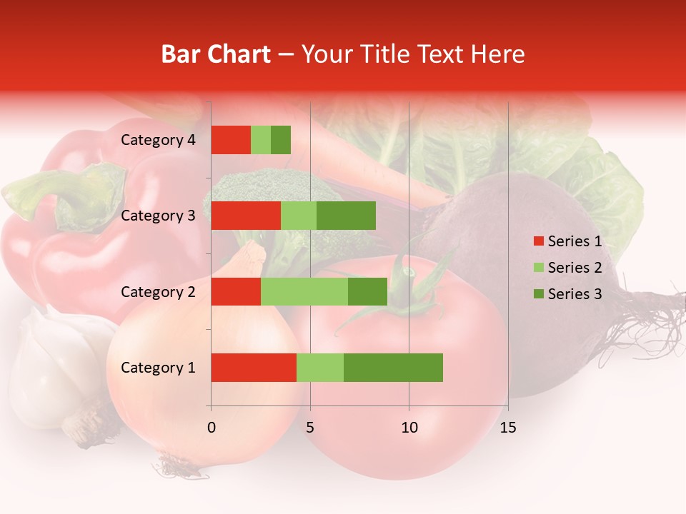 Food Isolated Group PowerPoint Template