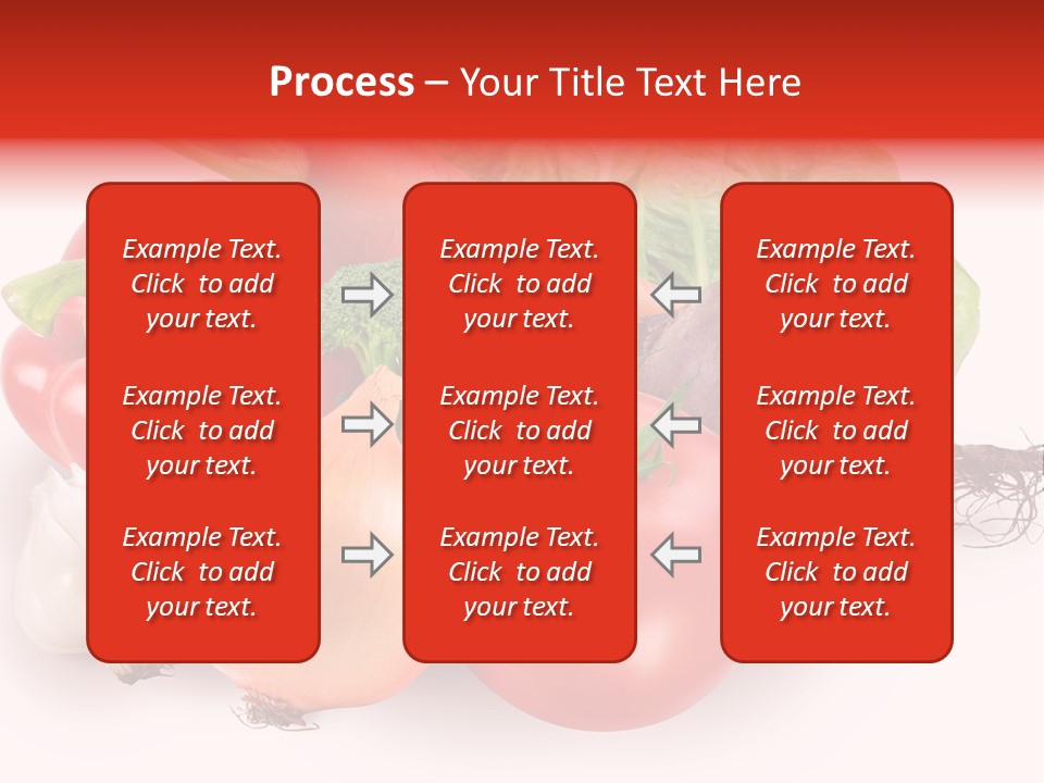 Food Isolated Group PowerPoint Template