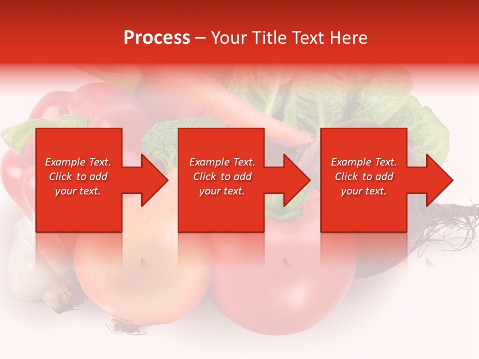 Food Isolated Group PowerPoint Template