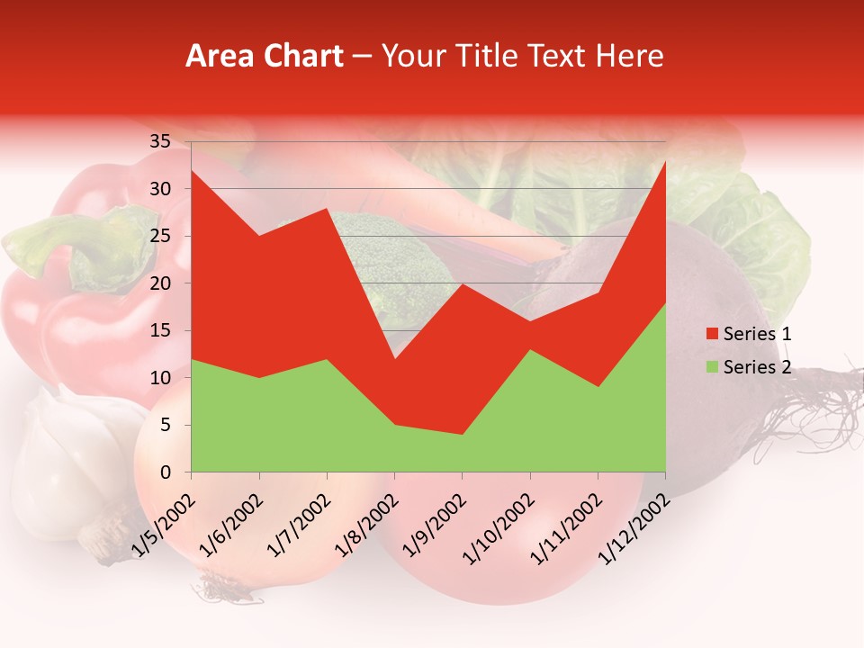 Food Isolated Group PowerPoint Template