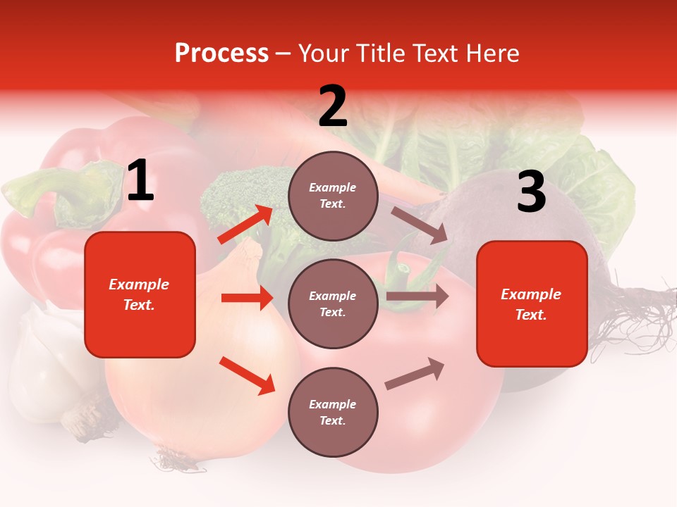 Food Isolated Group PowerPoint Template
