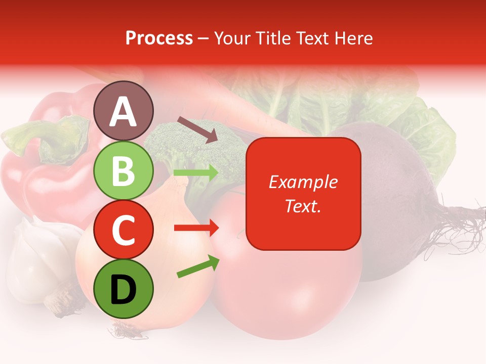 Food Isolated Group PowerPoint Template