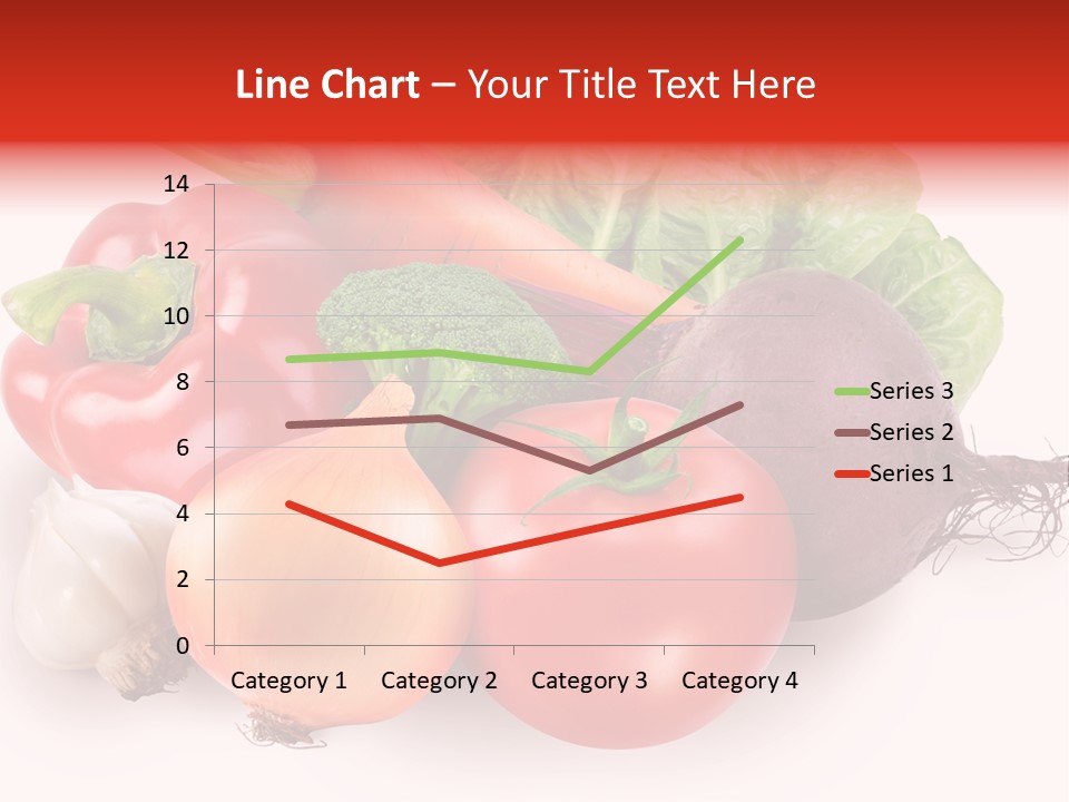 Food Isolated Group PowerPoint Template