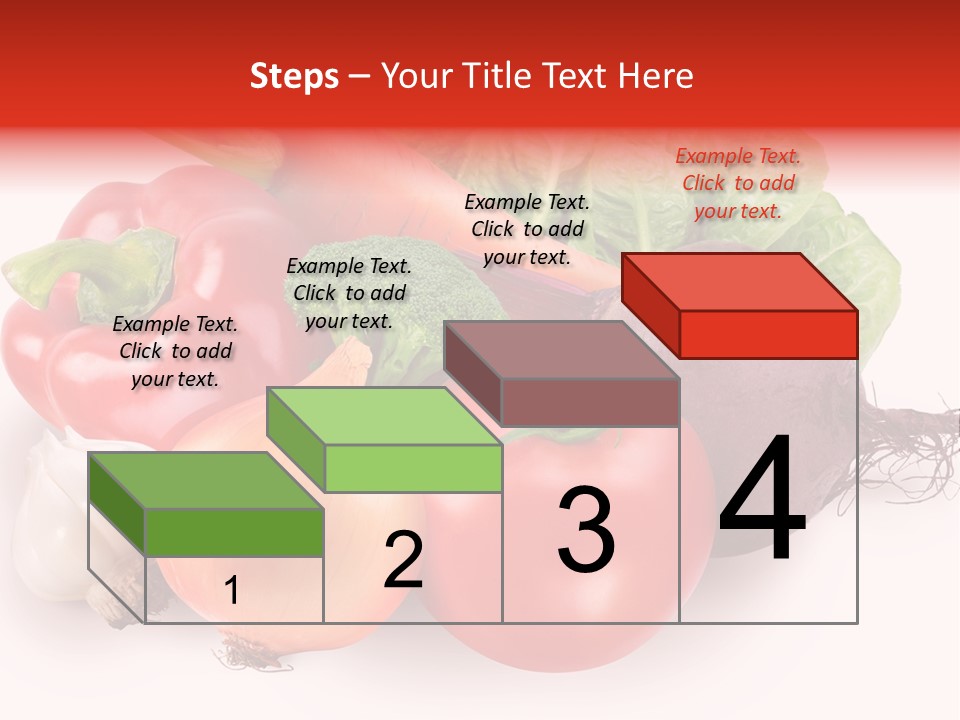 Food Isolated Group PowerPoint Template