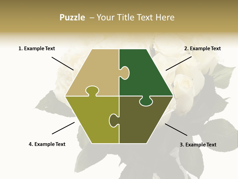 Rose Spring Bud PowerPoint Template