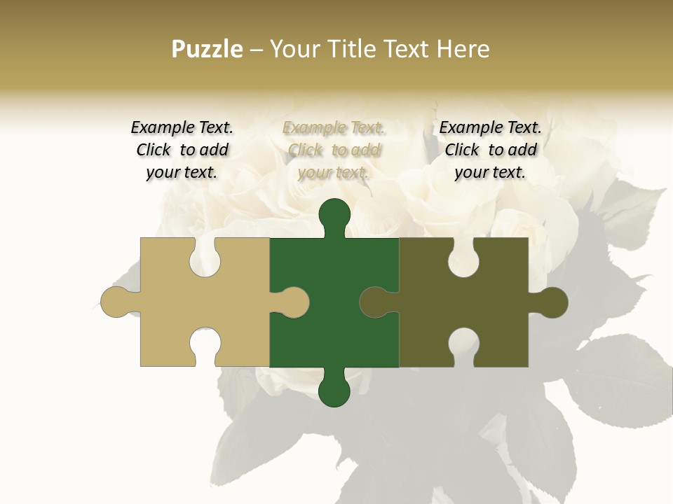 Rose Spring Bud PowerPoint Template