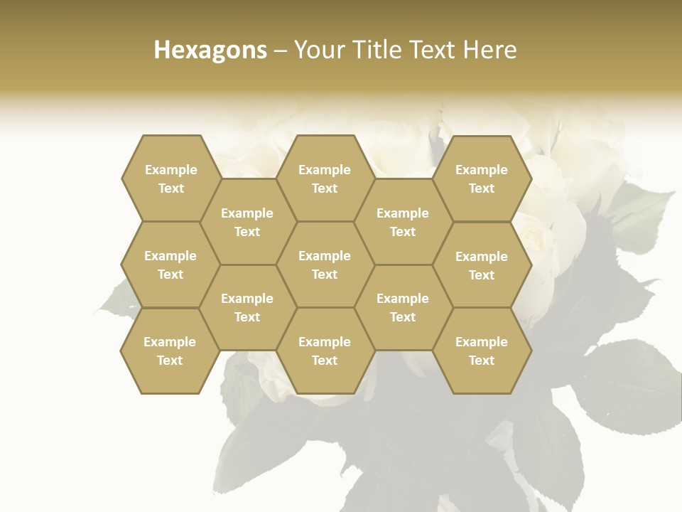 Rose Spring Bud PowerPoint Template